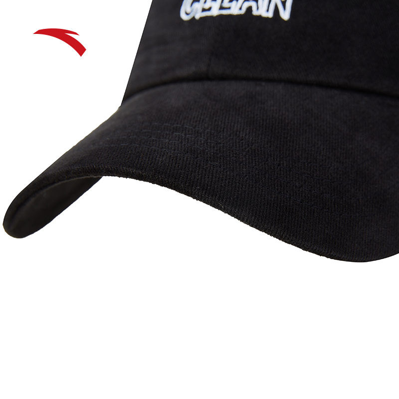 安踏棒球帽2022新款男女休闲运动潮流简洁可爱鸭舌帽运动帽