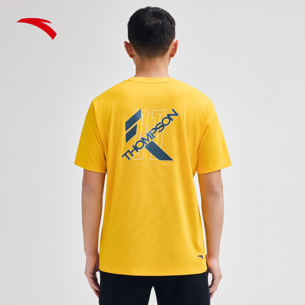 安踏冰丝丨冰短袖恤男2023夏季新款百搭休闲运动t恤