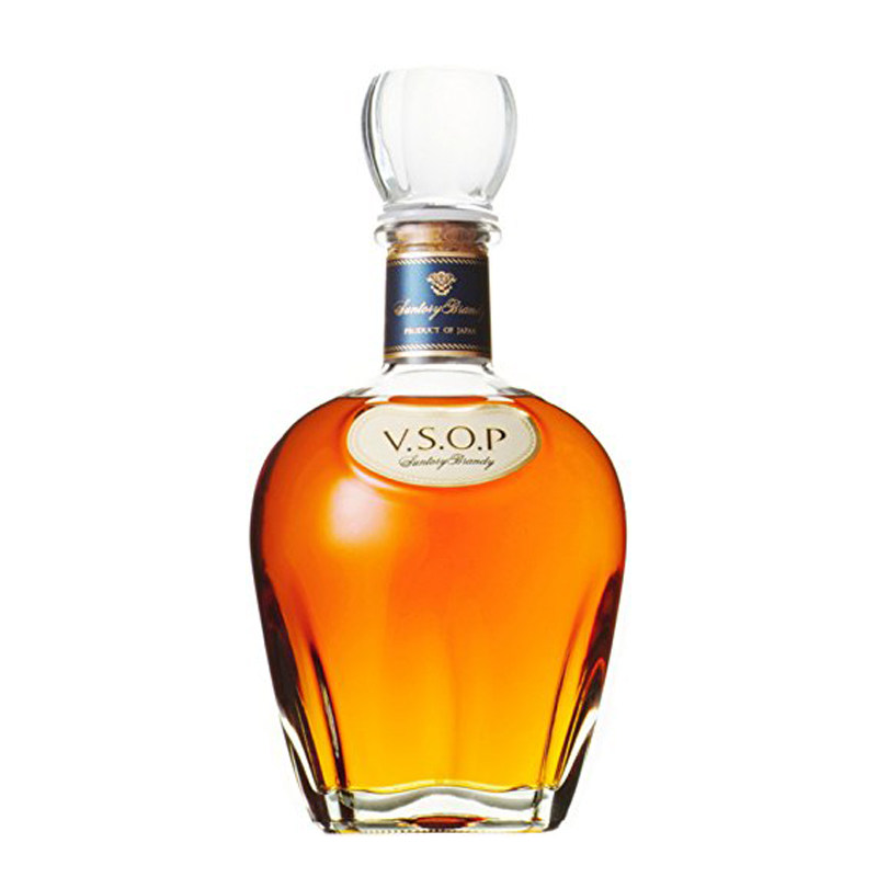 日本原装进口洋酒suntory三得利白兰地vsop蒸馏烈酒700ml白兰地