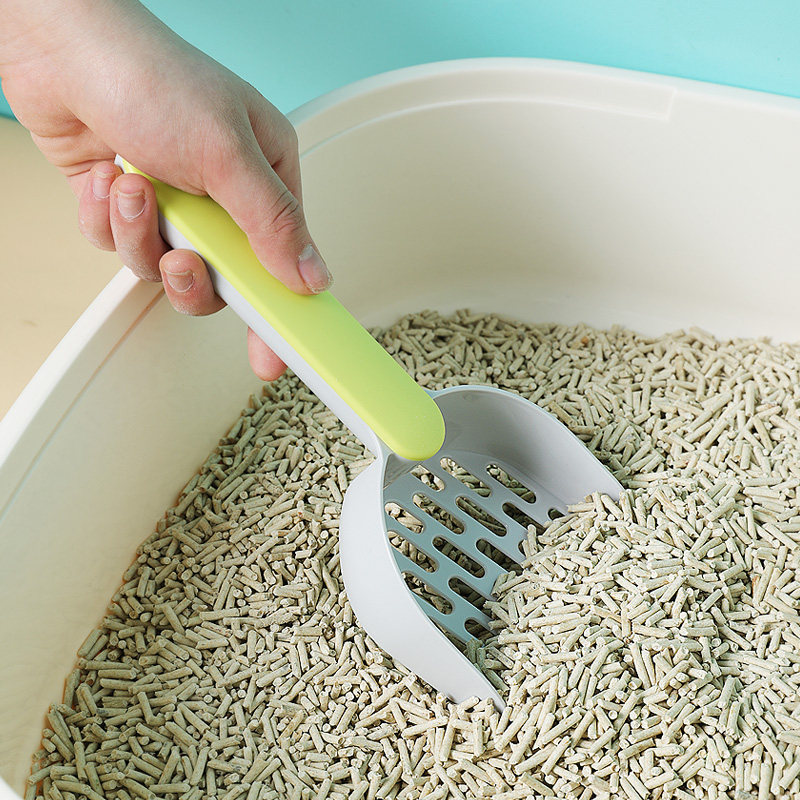 猫咪清洁用品猫砂铲子套装铲屎神器大号猫砂勺大孔猫砂盆