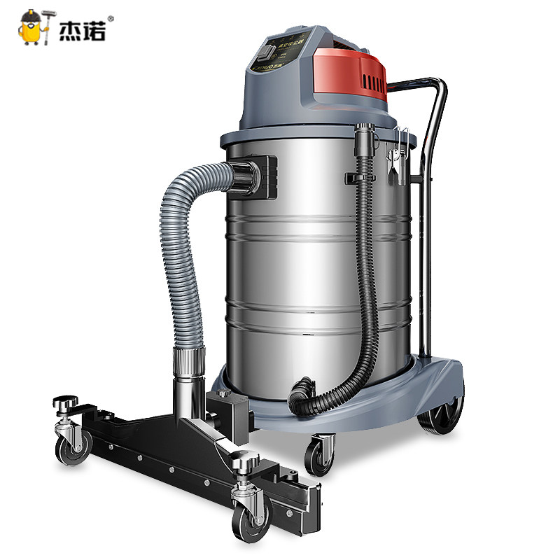 杰诺工业吸尘器大功率强力干湿两用桶式工厂车间商用吸尘器