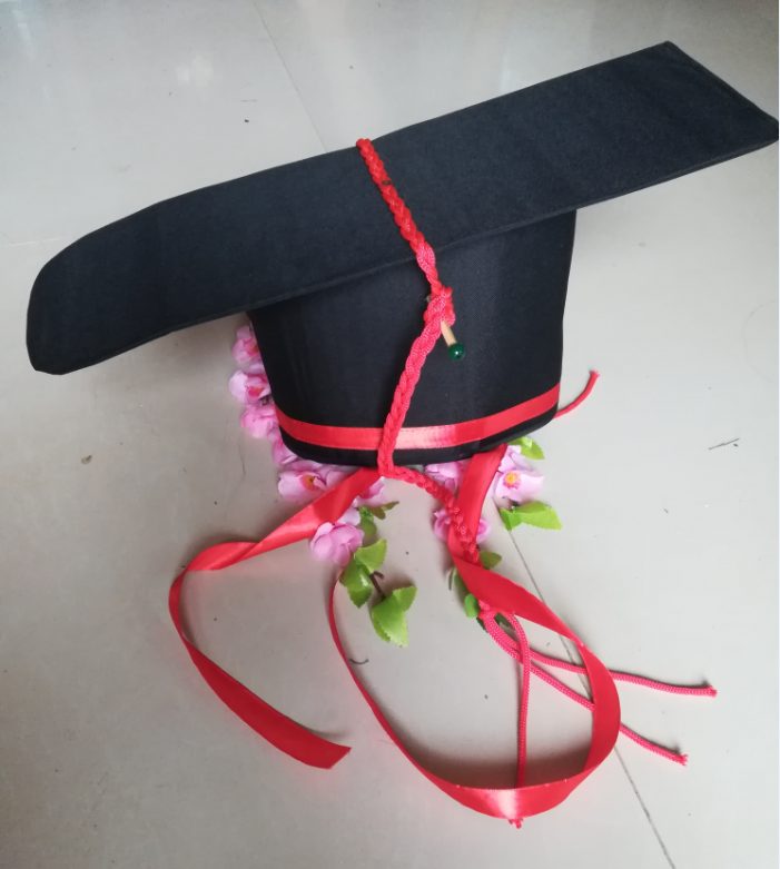 新款汉服成人礼冠冠爵弁皮弁缁布冠搭配婚服帽子