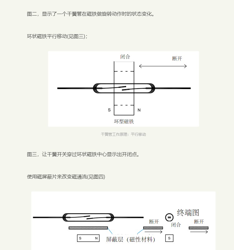 干簧管常开常闭转换磁控开关3x20mm3脚接近开关2厘米250v1a磁感应