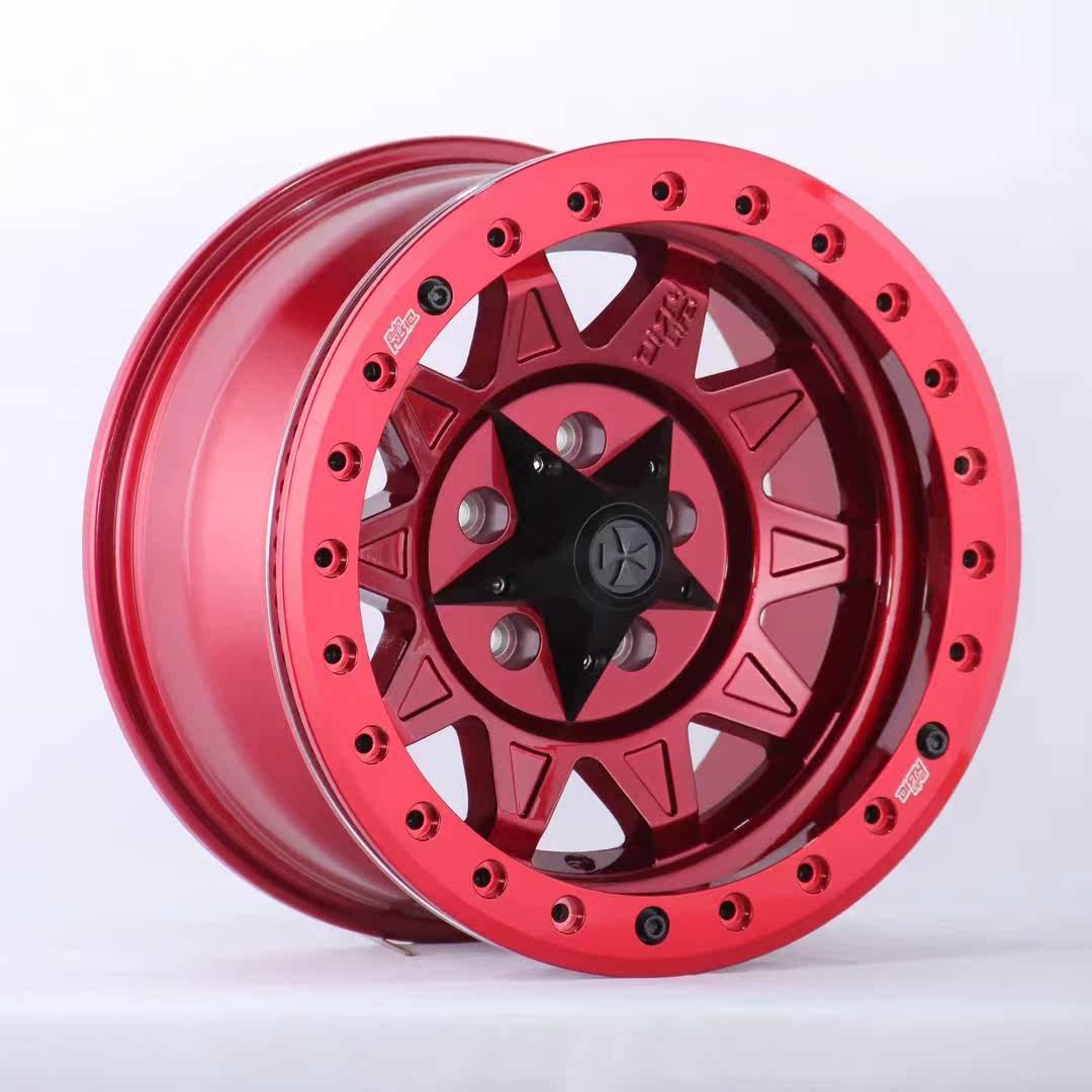 twg17寸汽车防脱圈越野轮毂牧马人bj40霸道坦克轮毂