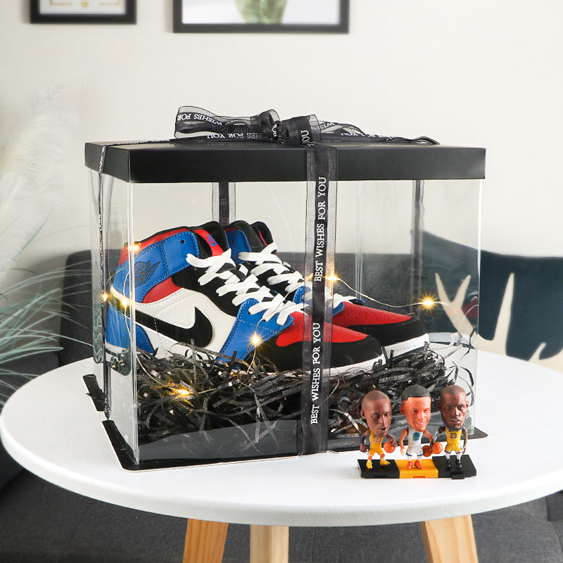 男朋友盒子礼品盒礼品高档网红球鞋包装盒aj礼盒糖盒