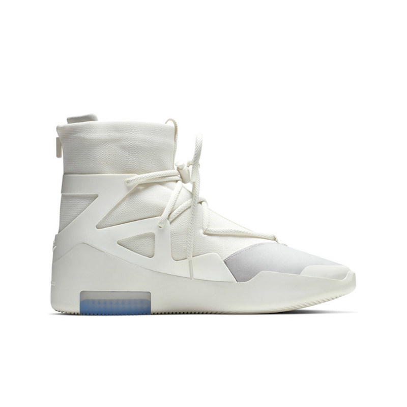 fear of 纯白高帮篮球鞋 100 fog sail air nike ar4237 god - 爱购网
