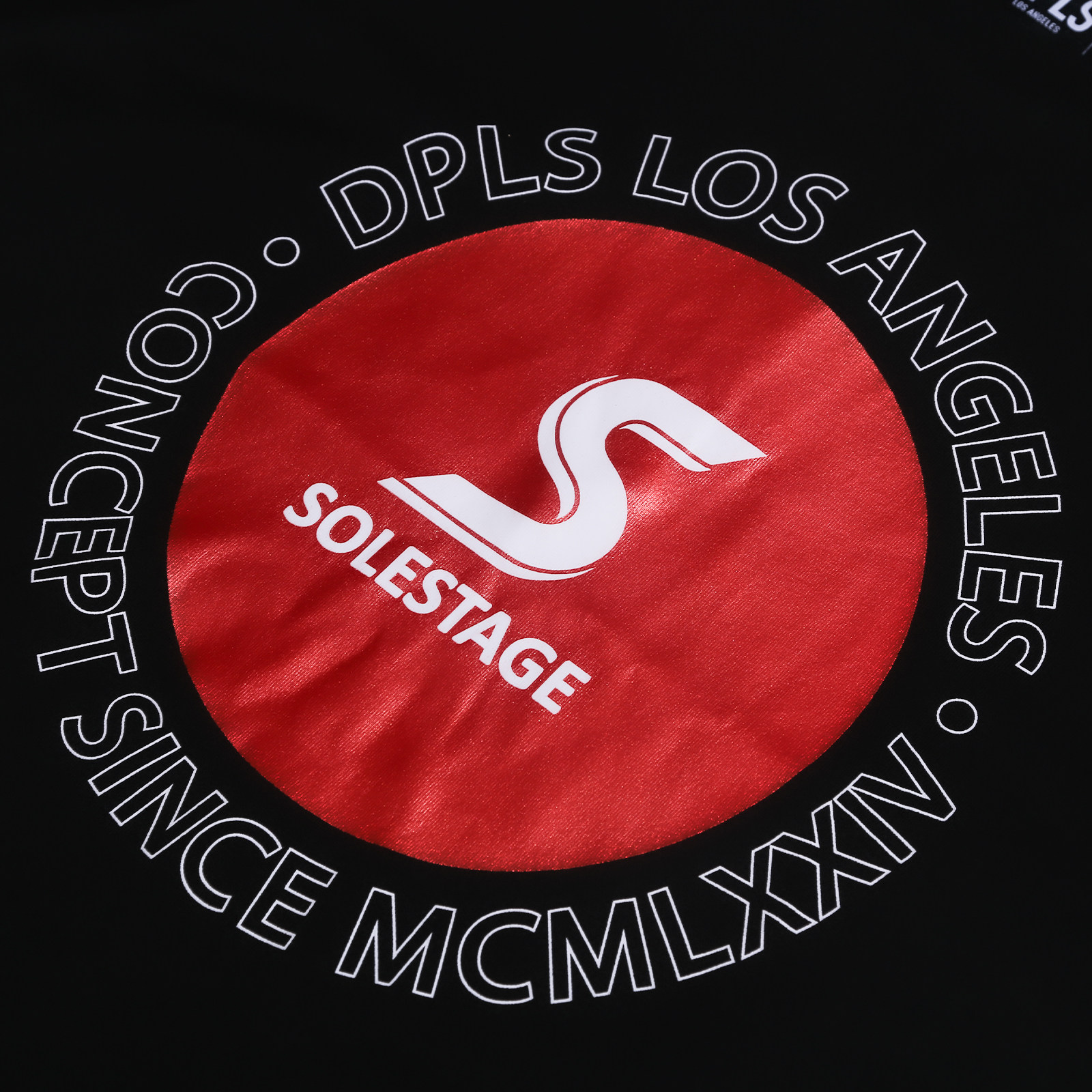 solestage男女女款圆领短袖de806-t-qx-i运动t恤