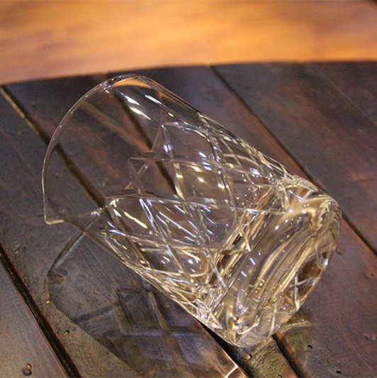 日本手工刻花mixingglass调酒杯水晶搅拌杯鸡尾酒混合器调酒器