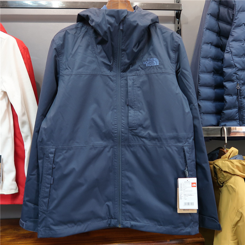 21秋冬新品正品北面户外防水透气抓绒三合一男夹克4NCL|NF0A4NCL