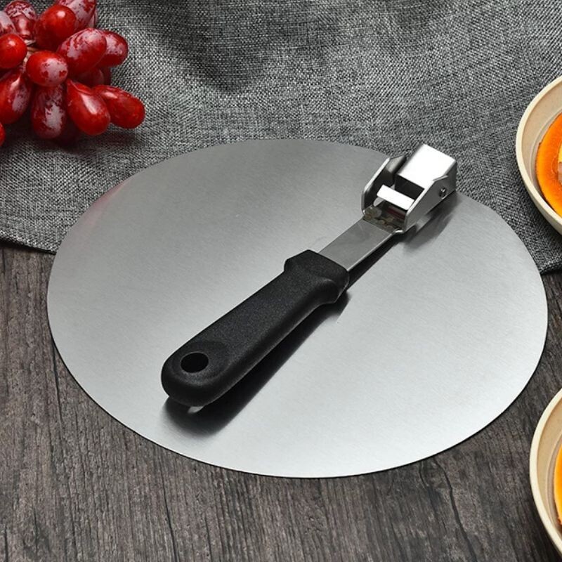 不锈钢折叠披萨铲子煎铲煎饼工具电饼铛手抓饼煎铲