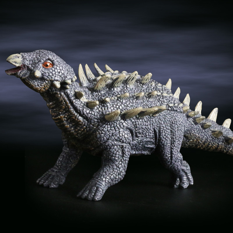 白垩纪龙仿真儿童玩具动物仿真钉背恐龙实心塑胶模型仿真