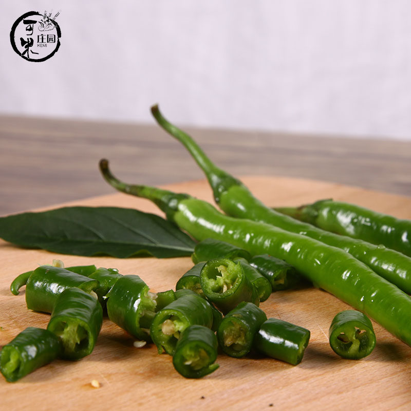 新鲜辣椒尖椒青海荆条青椒500g线椒蔬菜辣椒