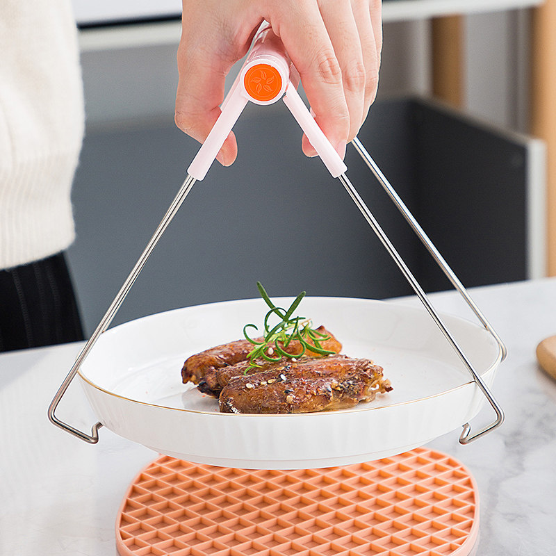 取盘烤箱夹子蒸夹夹提盘夹防烫夹取碗提盘微波炉其它