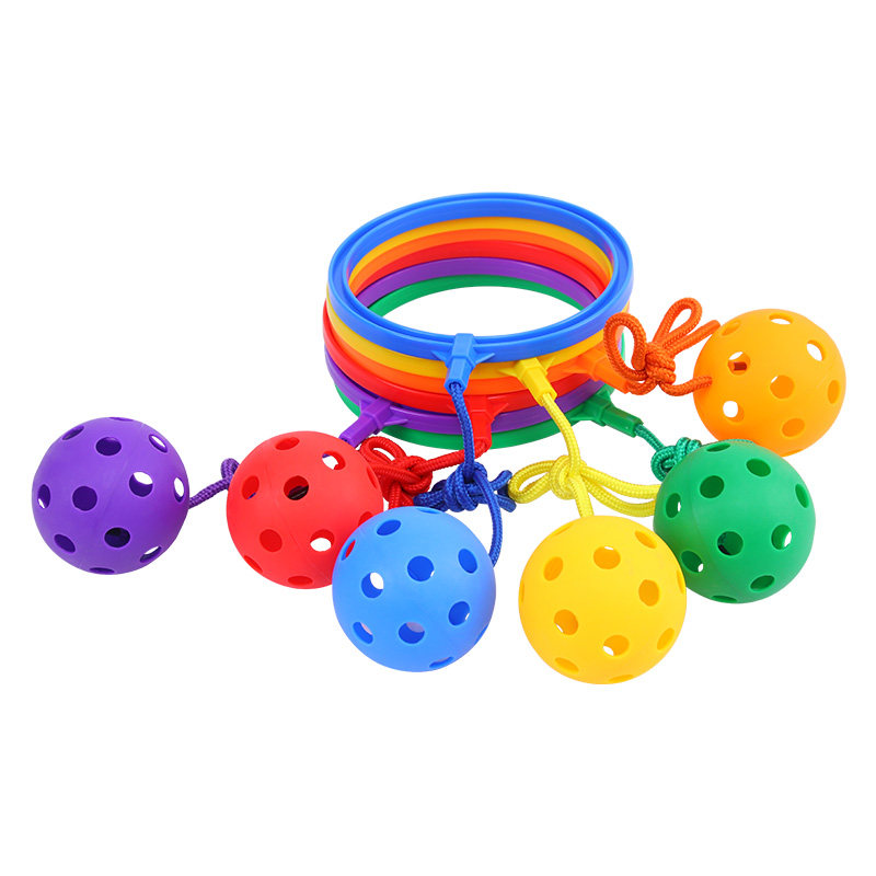 脚环跳跳球儿童脚转幼儿园闪光跳跳圈脚上呼啦圈蹦蹦跳跳球