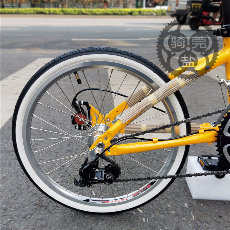 k177建大kenda20复古白边美法嘴20寸折叠小轮径自自行车外胎