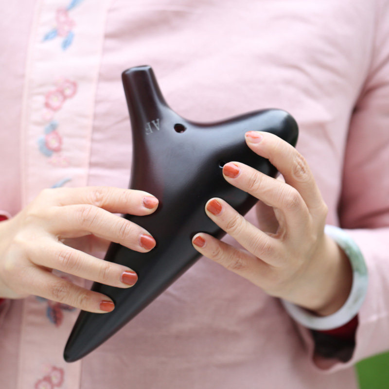 陶笛踏古演奏专业千年风雅低音调熏中音孔中音十二陶笛