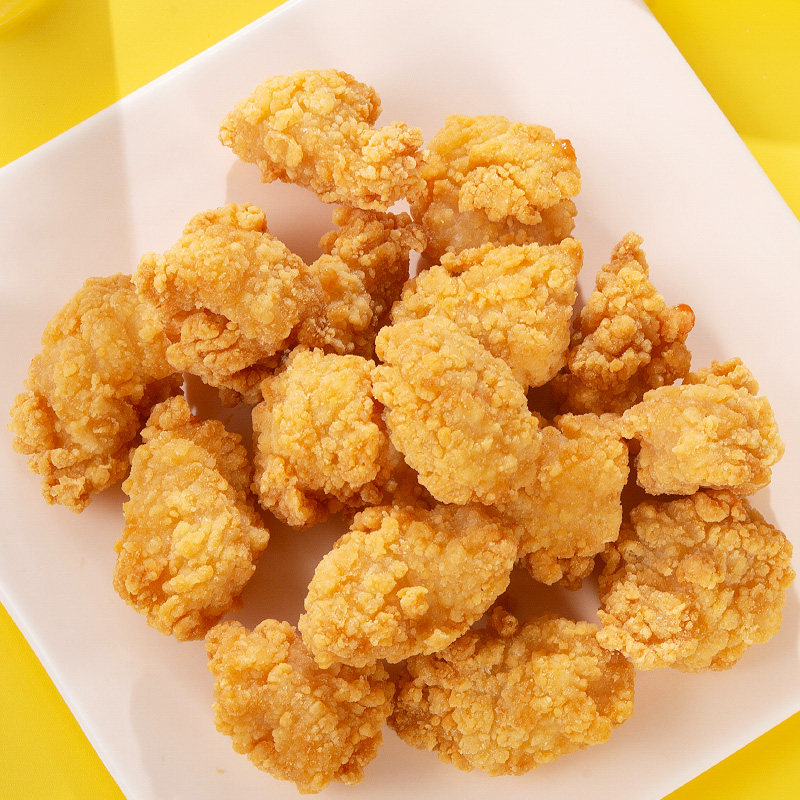 油炸圣农劲脆鸡米1kg冷冻食品半成品小吃吃鸡米花鸡肉丸