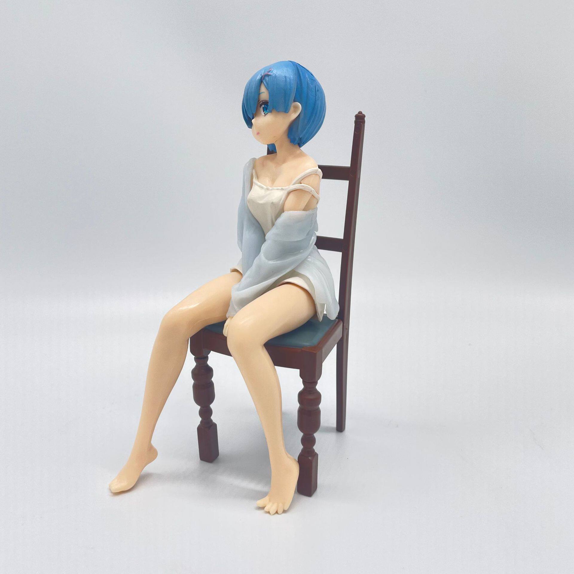 蕾姆零开始世界生活美少女椅子动漫手办模型车载潮玩盲盒