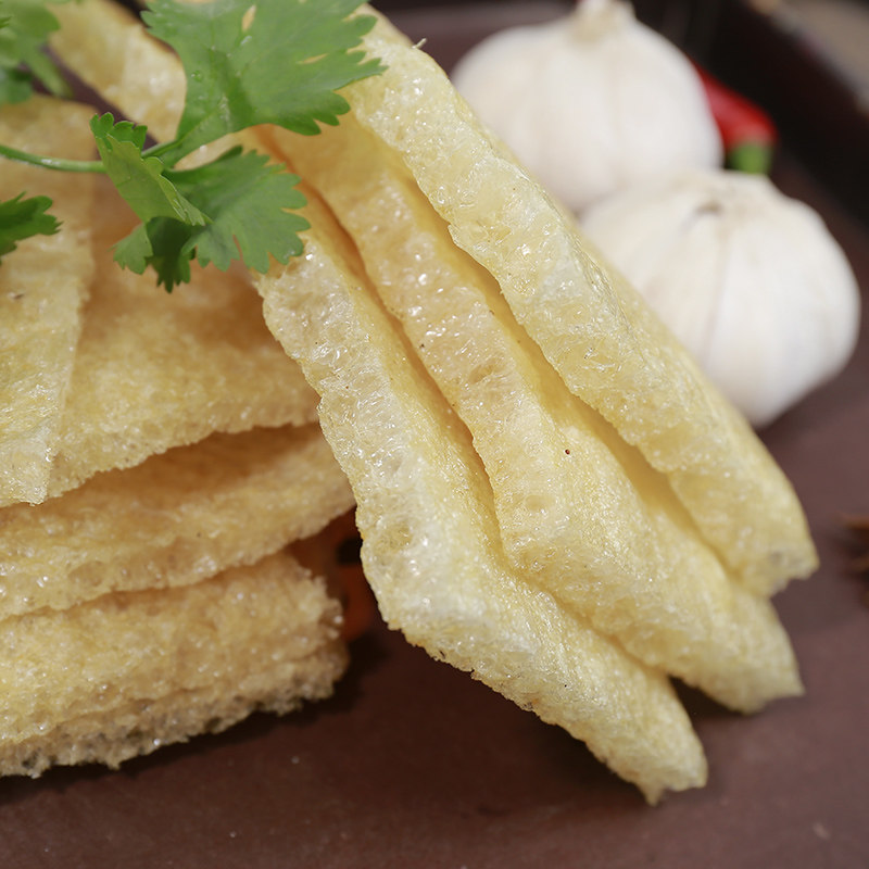 干货猪皮肉皮精选优质油炸皮肚响皮炸猪火锅猪肉类