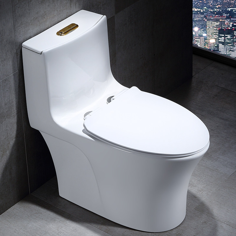 大红鹰卫浴马桶4d超漩家用冲水坐厕超薄缓降盖板静音节水坐便器