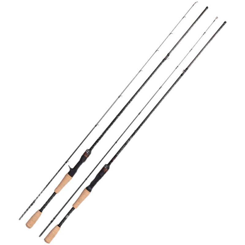 新款蓝旗鱼野心超快鳜鱼路亚竿轻量化高感度节虫路亚竿