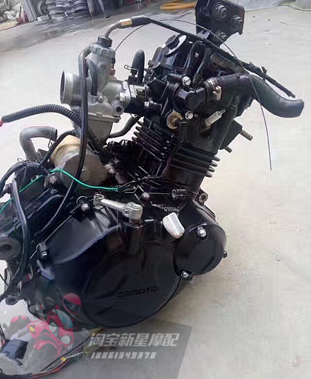 发动机春风150nkcf150-3水冷夜猫6个档钻豹领跑通用摩托车发动机