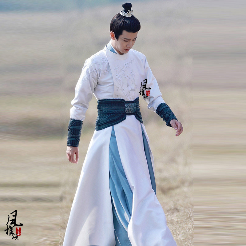 周生古装剑客侠客武侠男汉唐朝影视如故辰同民族服装