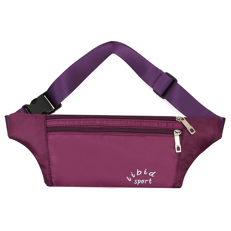 跑步腰包简易超薄隐形防水户外装备运动手机多功能通用款女包