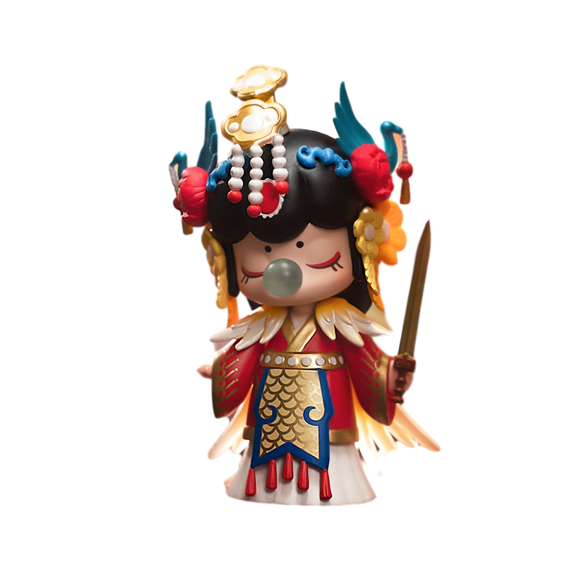 正版nanci与子成说盲盒三代少女全套虞姬白素贞织女潮玩盲盒