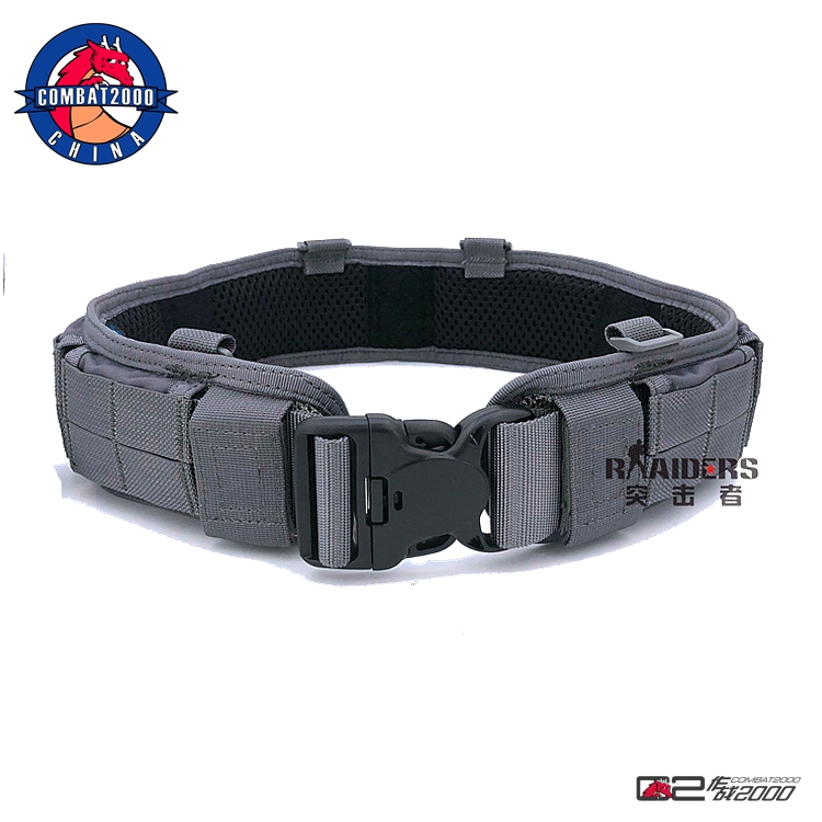 COMBAT2000 两格透气窄腰封连腰带大码中码小码战术腰封外挂腰带