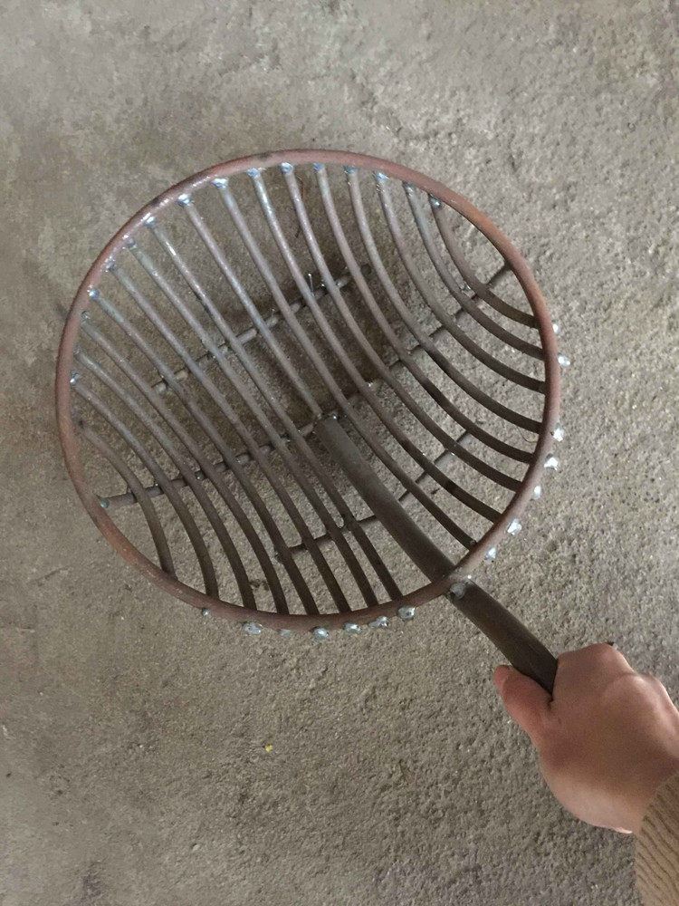 铁勺工业用捞勺漏勺铁瓢捞渣勺盐酸加粗勺子包邮其它工具