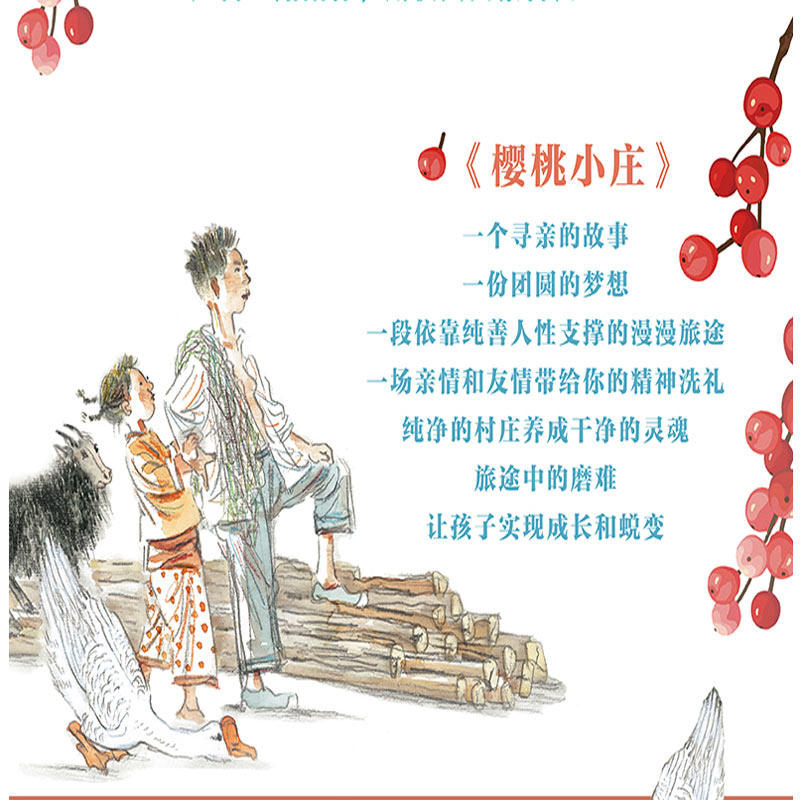 樱桃小庄 曹文轩纯美小说草房子青铜葵花系列 寻亲之旅青少年版 四五