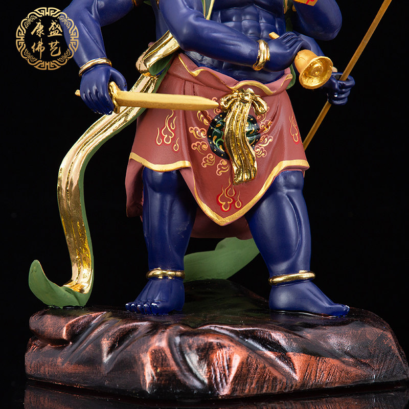 太岁16寸树脂统领元帅正经经地殷大天君雷部摆件