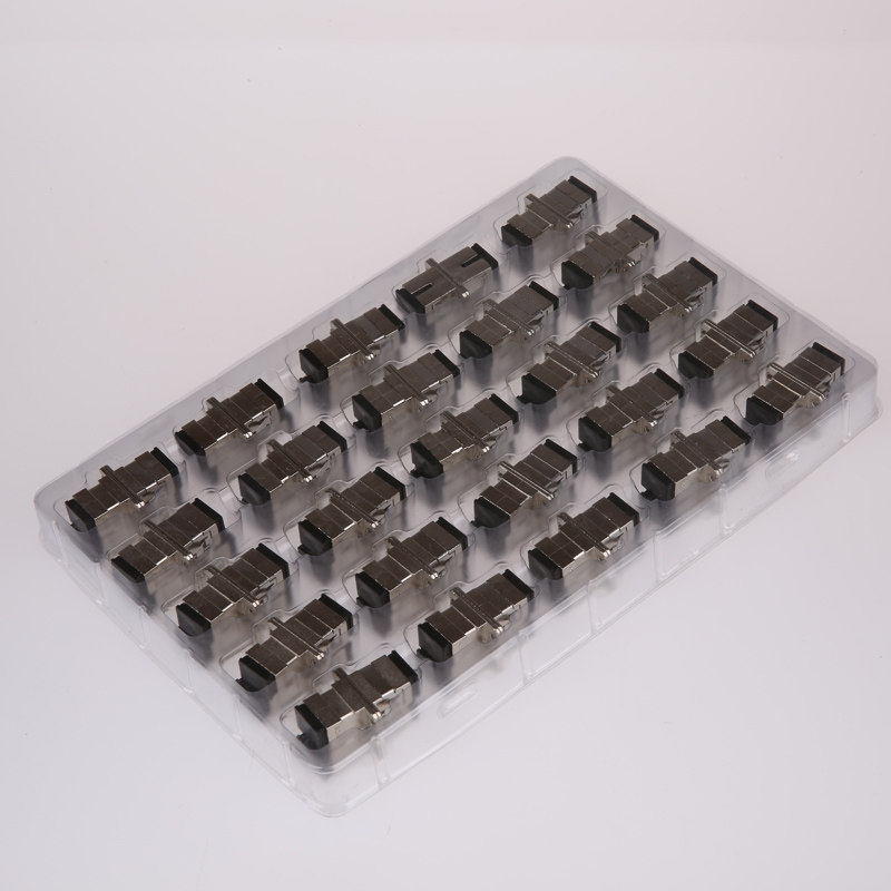 联相星科光纤转接法兰sc-sc锌合金属尾纤耦合器连接器适配转接头