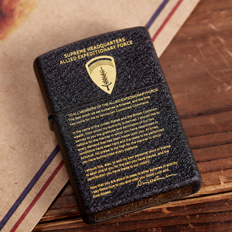 zippo打火机正版原装正品纯铜离职宣言刻字限量zippo