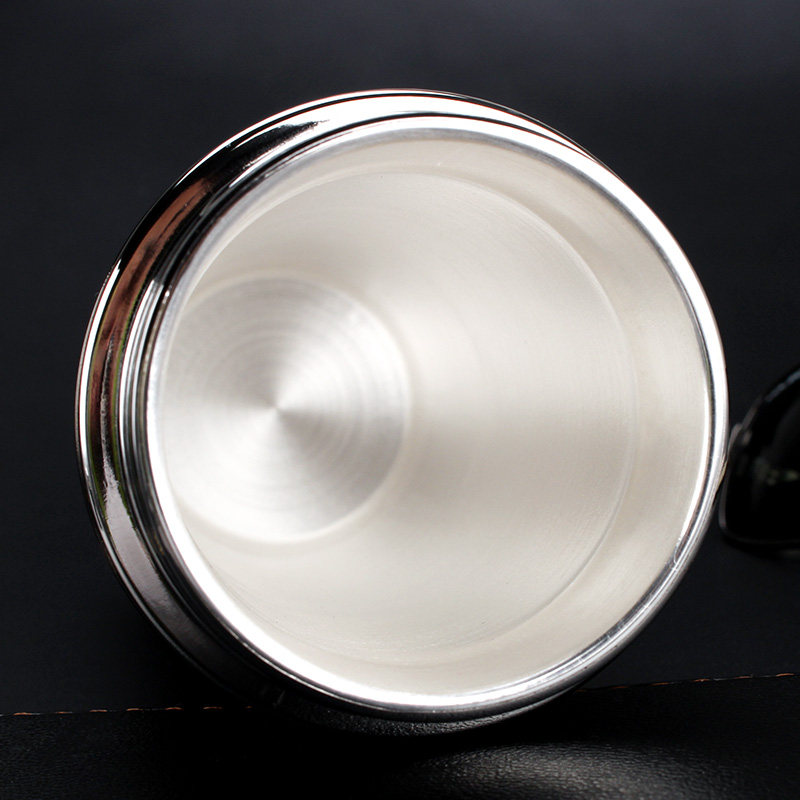 正品纯银内胆保温杯男女女士高档刻字定制养生保温杯