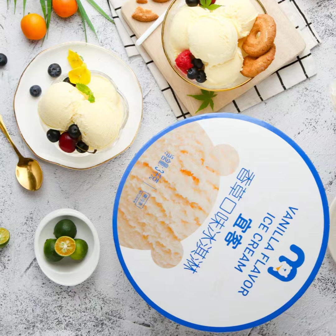 麦德龙aka宜客芒果口味冰淇淋冰激凌巧克力香草咖啡冰淇淋