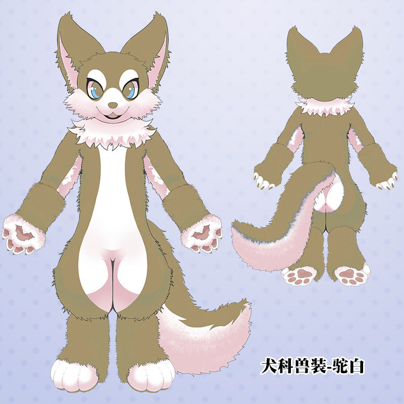 furry萌系犬科兽装fursuit全装散件舞台表演cosplaycosplay配件