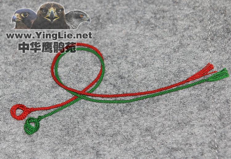 鹰具 线脚绊子 两开手编两开脚绊 线绊子 鹰脚绳套中华鹰鹘苑商城