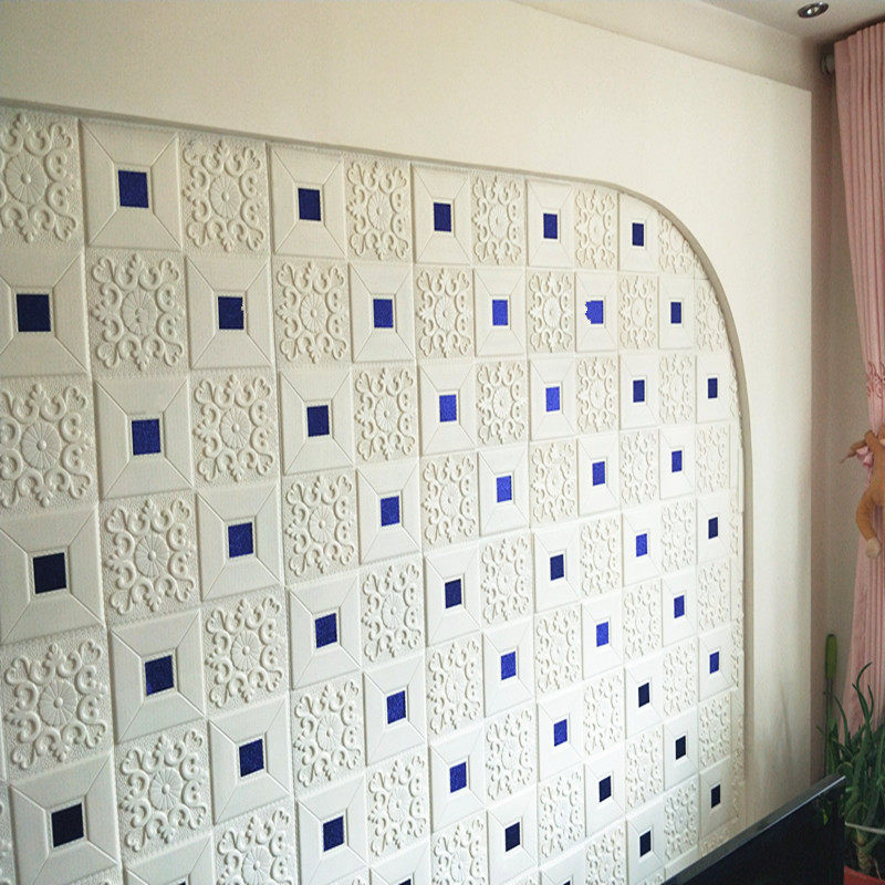 3d立体墙贴自粘墙纸卧室吊顶天花板房顶壁纸墙贴