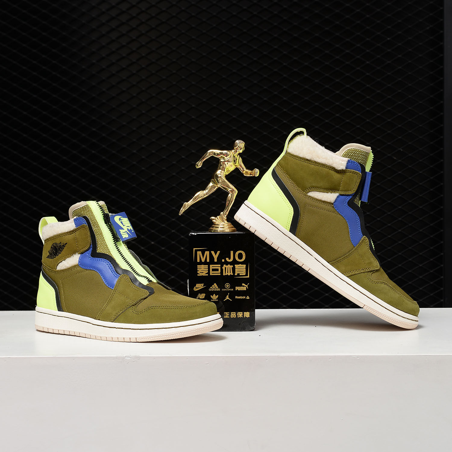 nike耐克正品airjordanhizipupaj1拉链篮球鞋