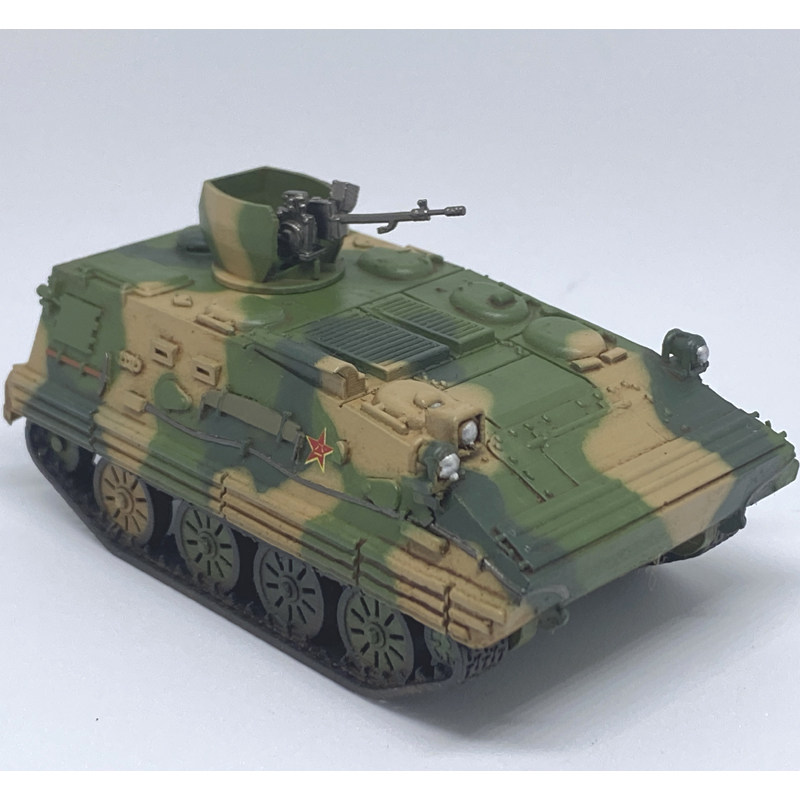 颐和手作中国装甲运兵车三色迷彩现役装备完成坦克