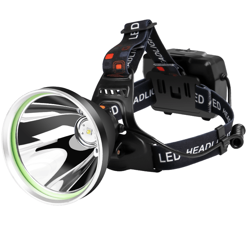 p50新款强光头灯可充电超亮头戴式led疝气米w氙气矿灯5000夜钓灯