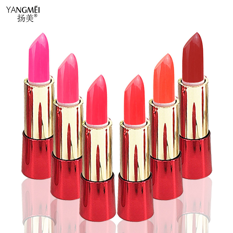 正品扬美红石榴滋养唇膏不沾杯口红持久滋润保湿防水不脱色学生款