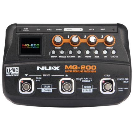 效果小天使吉他nuxmg200综合数字合成带鼓机包邮综合效果器