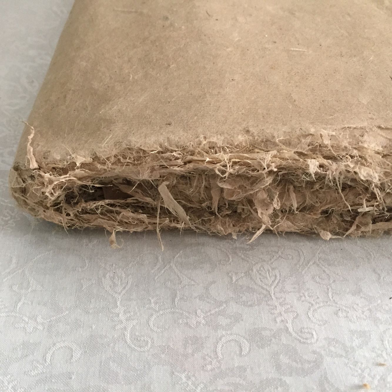 西和麻纸 构树皮纸 古法手工制作书画创作用宣纸毛边构皮纸