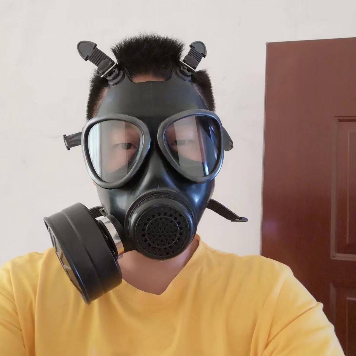 防毒面具fmj05防雾霾防烟尘头戴拆封防护面具