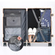 Lusidi aluminum frame wide trolley suitcase female 24 travel suitcase 26 leather suitcase small 20 inch cabin suitcase male 28 Lusidi aluminum frame wide trolley suitcase female 24 travel suitcase 26 leather suitcase small 20 inch cabin suitcase male 28