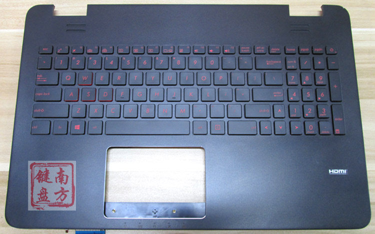 华硕g551 g551jw g551jm gl551 暗夜火神n551jw n551jm 键盘带c壳