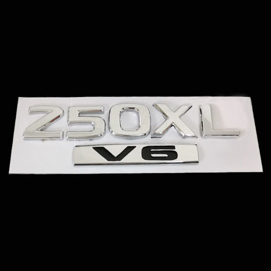 适用老天天籁车标前标teana230jk-v6英文字母东风汽车车标